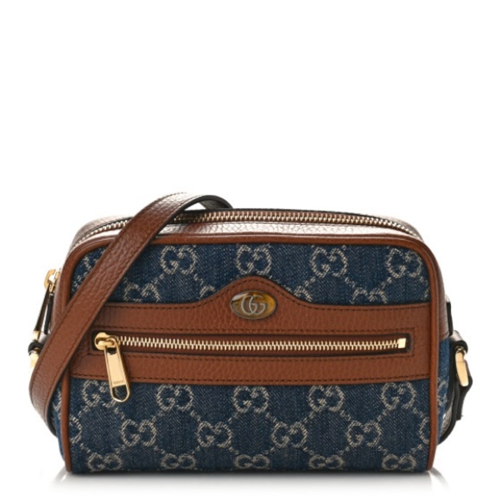 Gucci Denim Crossbody Ophidia